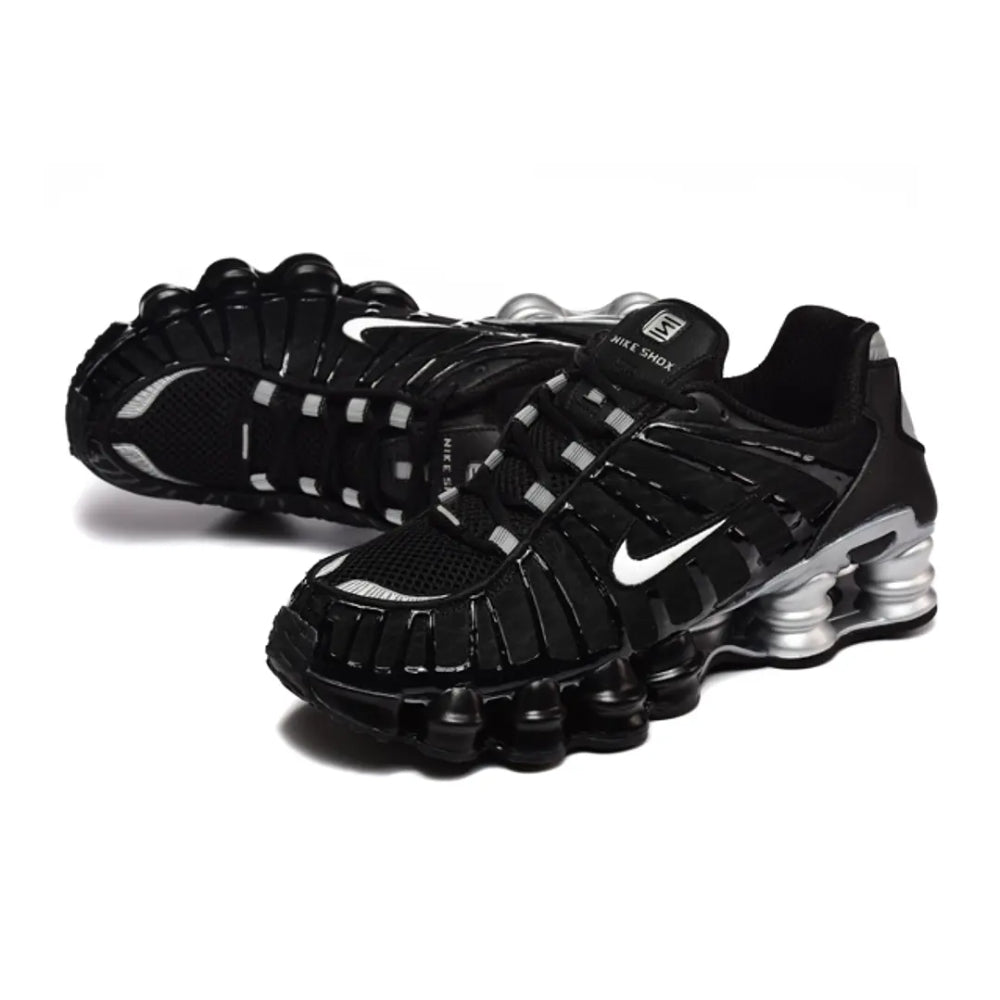 Nike Shox TL Preto/Prata
