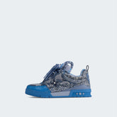 Louis Vuitton Skate Sneaker Blue Swarovski Monogram