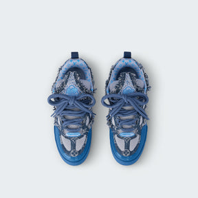 Louis Vuitton Skate Sneaker Blue Swarovski Monogram