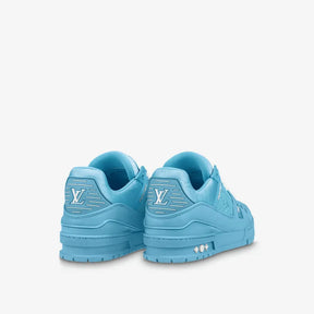 LV Trainer Blue Embossed Monogram