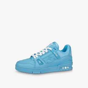LV Trainer Blue Embossed Monogram
