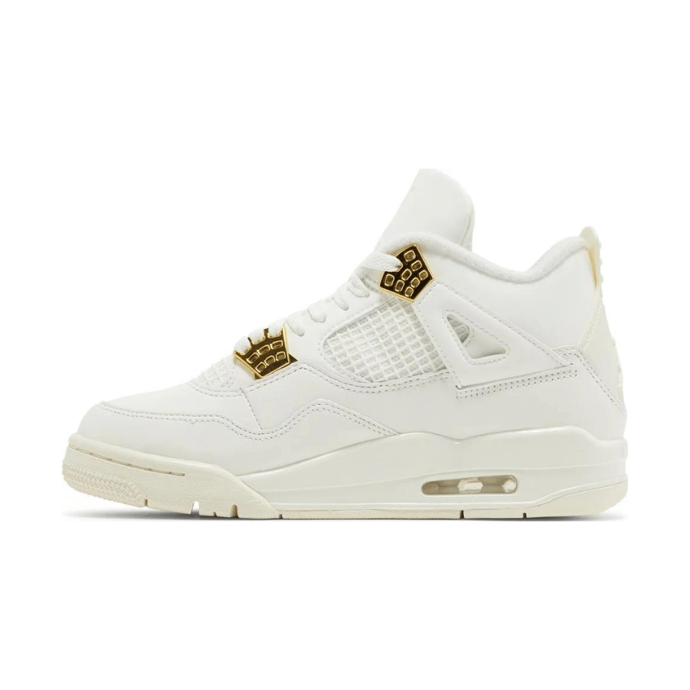 Tênis Air Jordan 4 Retro Metallic Gold