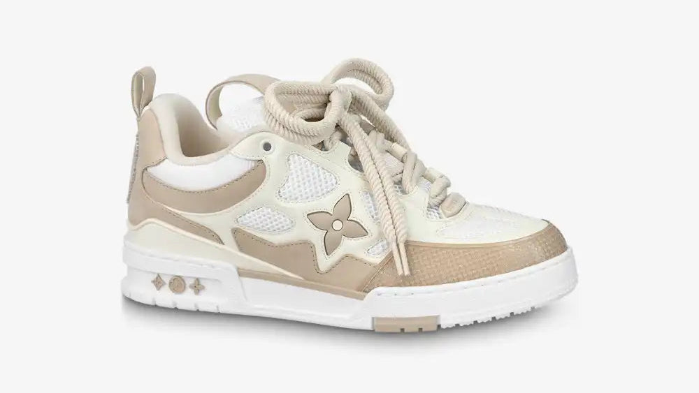 Louis Vuitton LV Skate Sneaker Beige White