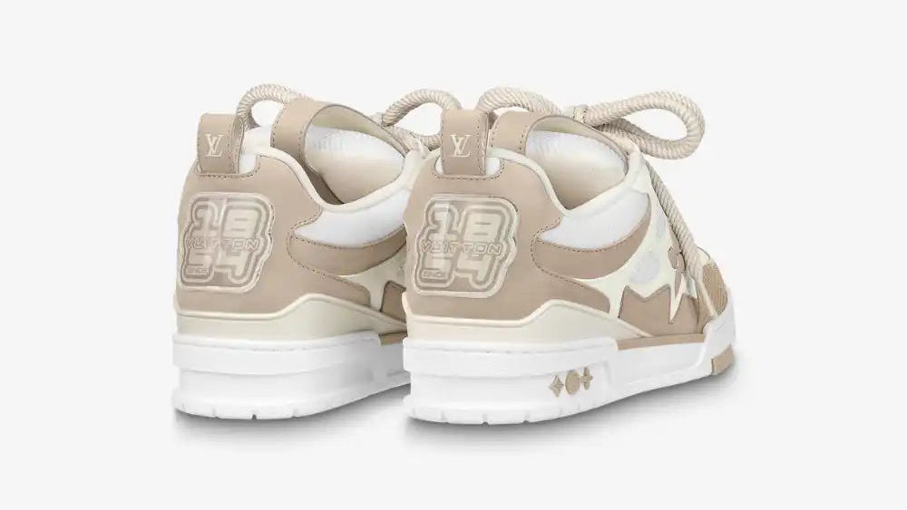 Louis Vuitton LV Skate Sneaker Beige White