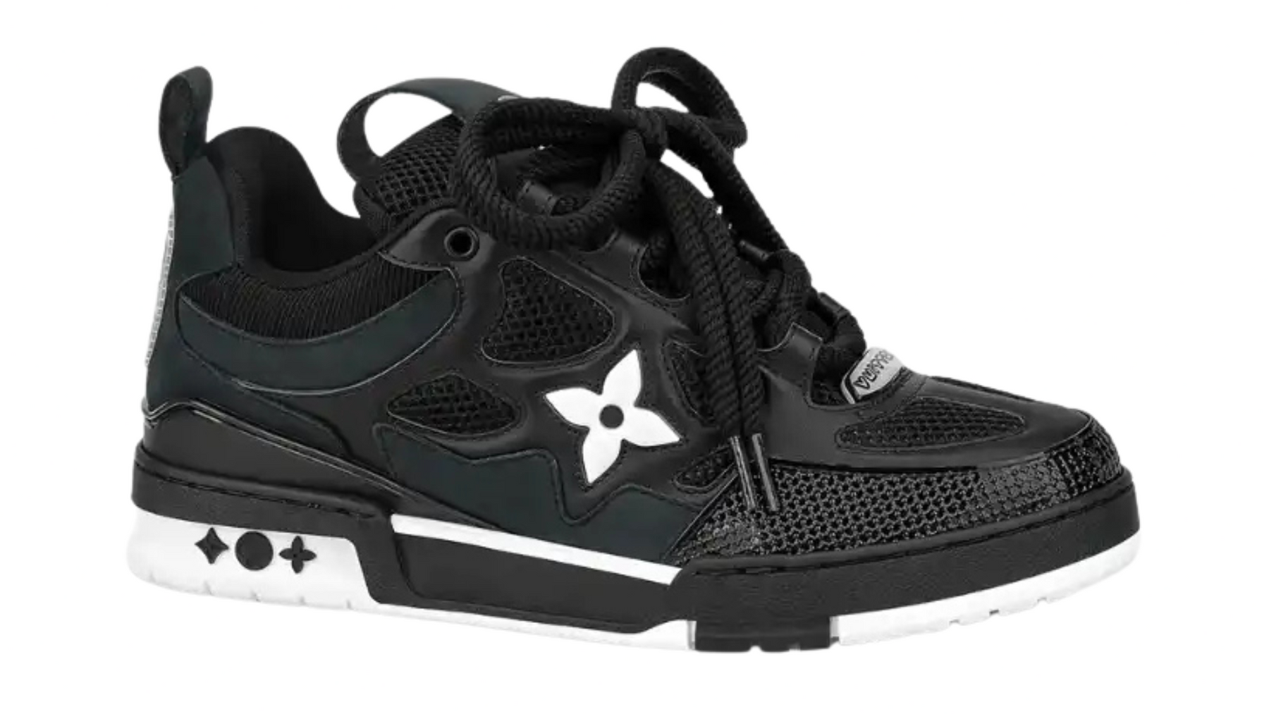Louis Vuitton LV Skate Sneaker Black White