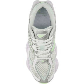 New Balance 9060 White Silver Metalic Taro