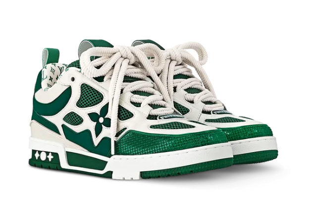 Louis Vuitton LV Skate Sneaker Green White