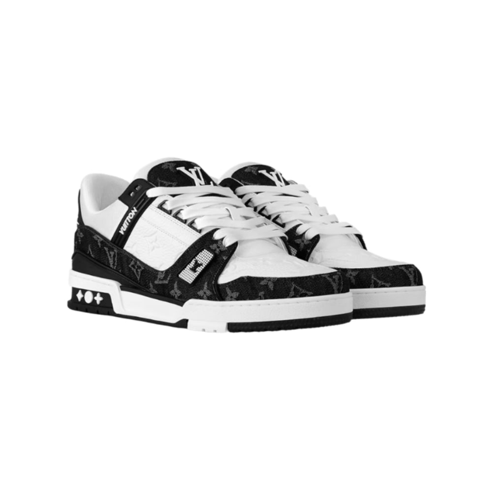 Louis Vuitton Trainer Black White