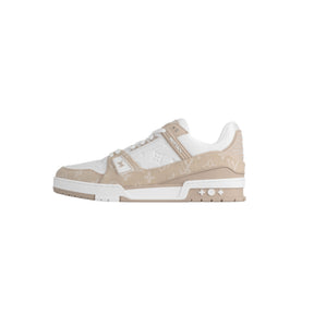 Louis Vuitton Trainer Beige White