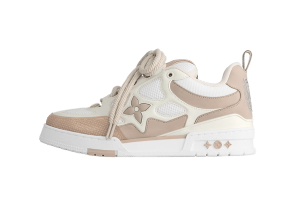 Louis Vuitton LV Skate Sneaker Beige White