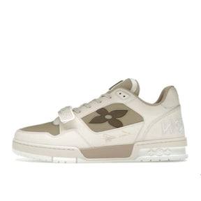 Louis Vuitton Trainer Monogram Flower Beige