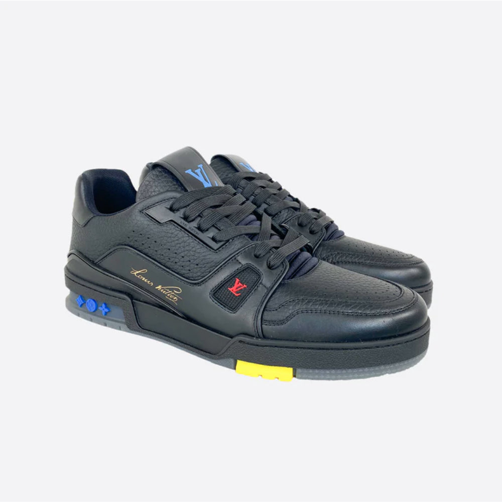 Louis Vuitton Trainer Black Signature