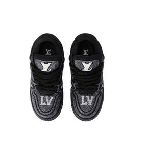 Louis Vuitton Black Crystal 'LV Trainer Maxi'