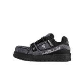 Louis Vuitton Black Crystal 'LV Trainer Maxi'
