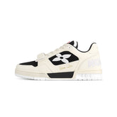 Louis Vuitton Trainer Black White Cream