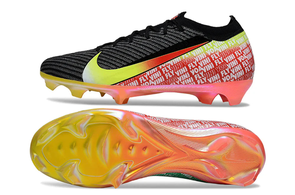 Chuteira Nike Mercurial Vapor 16 Elite "Vini jr" FG - Preta