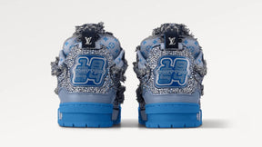 Louis Vuitton Skate Sneaker Blue Swarovski Monogram