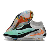 Chuteira Nike Phantom GX 6 Elite FG - Azul e Branco
