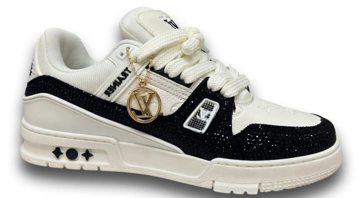 LV Trainer Off/Preto Com Brilho