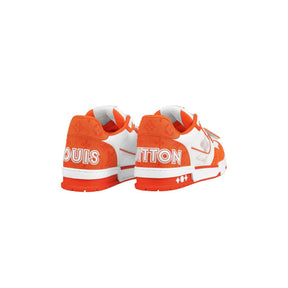 Louis Vuitton Trainer Monogram Denim Orange