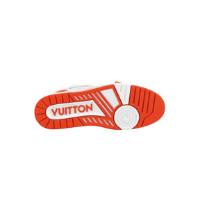 Louis Vuitton Trainer Monogram Denim Orange