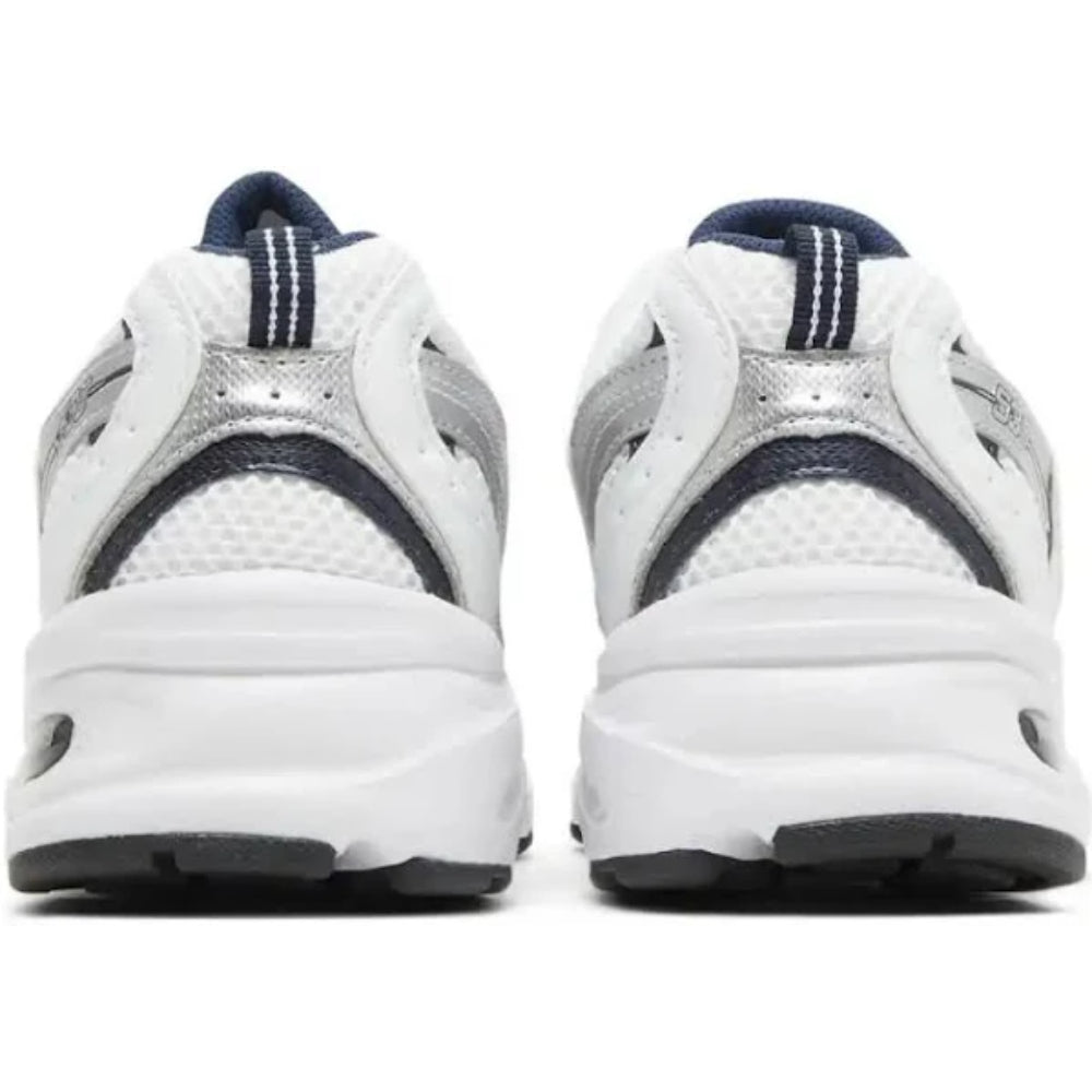 New Balance 530 White Silver Navy