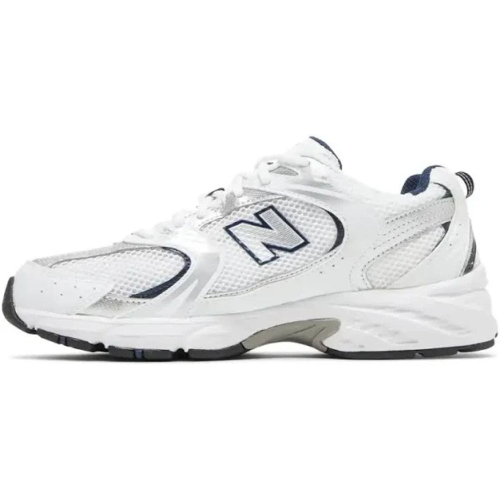 New Balance 530 White Silver Navy