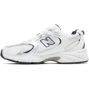 New Balance 530 White Silver Navy