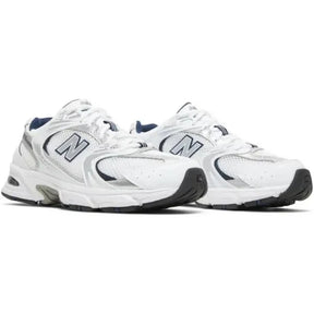 New Balance 530 White Silver Navy